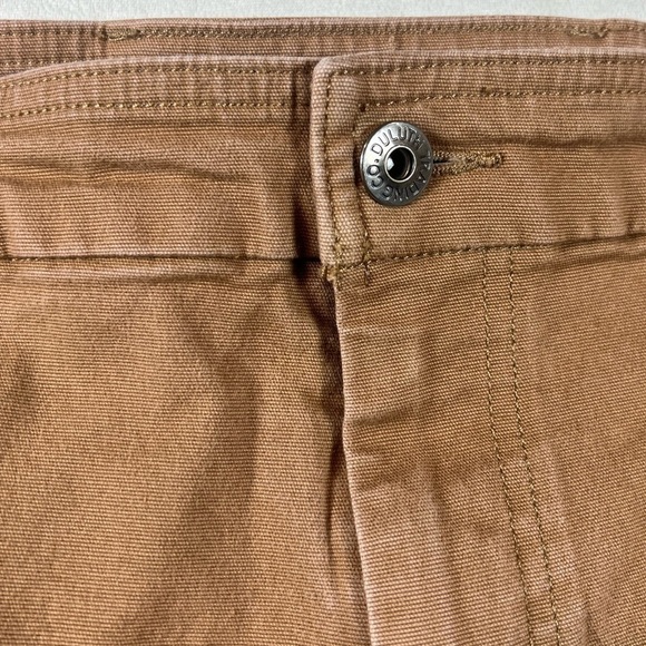 Duluth Trading Co 40W Flex Fire Hose Carpenter Cargo Shorts Duck Canvas - Picture 3 of 11